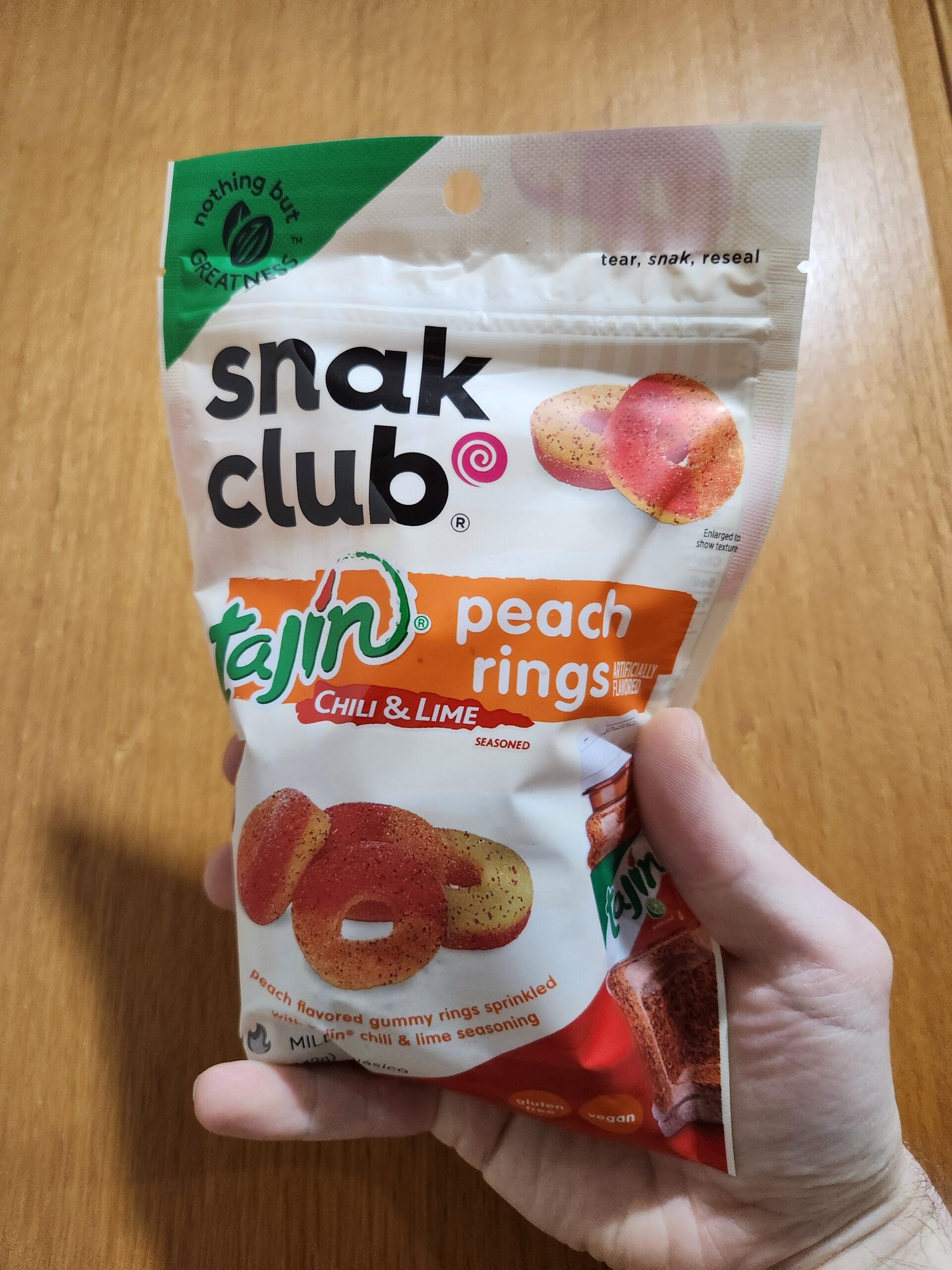 Snak Club Tajin Chili and Lime Peach Rings Review