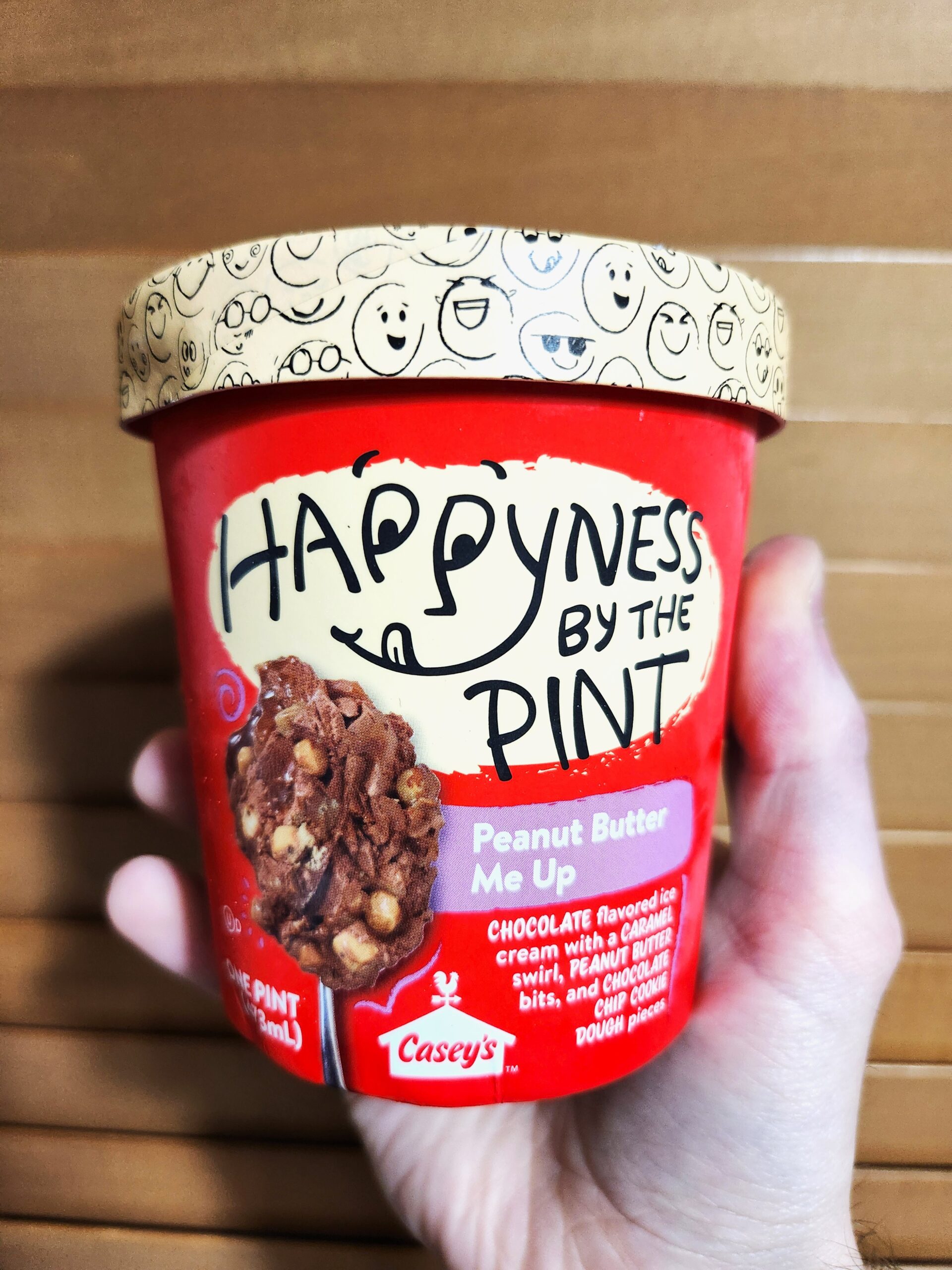 Casey’s “Happyness by the Pint: Peanut Butter Me Up” Ice Cream Review