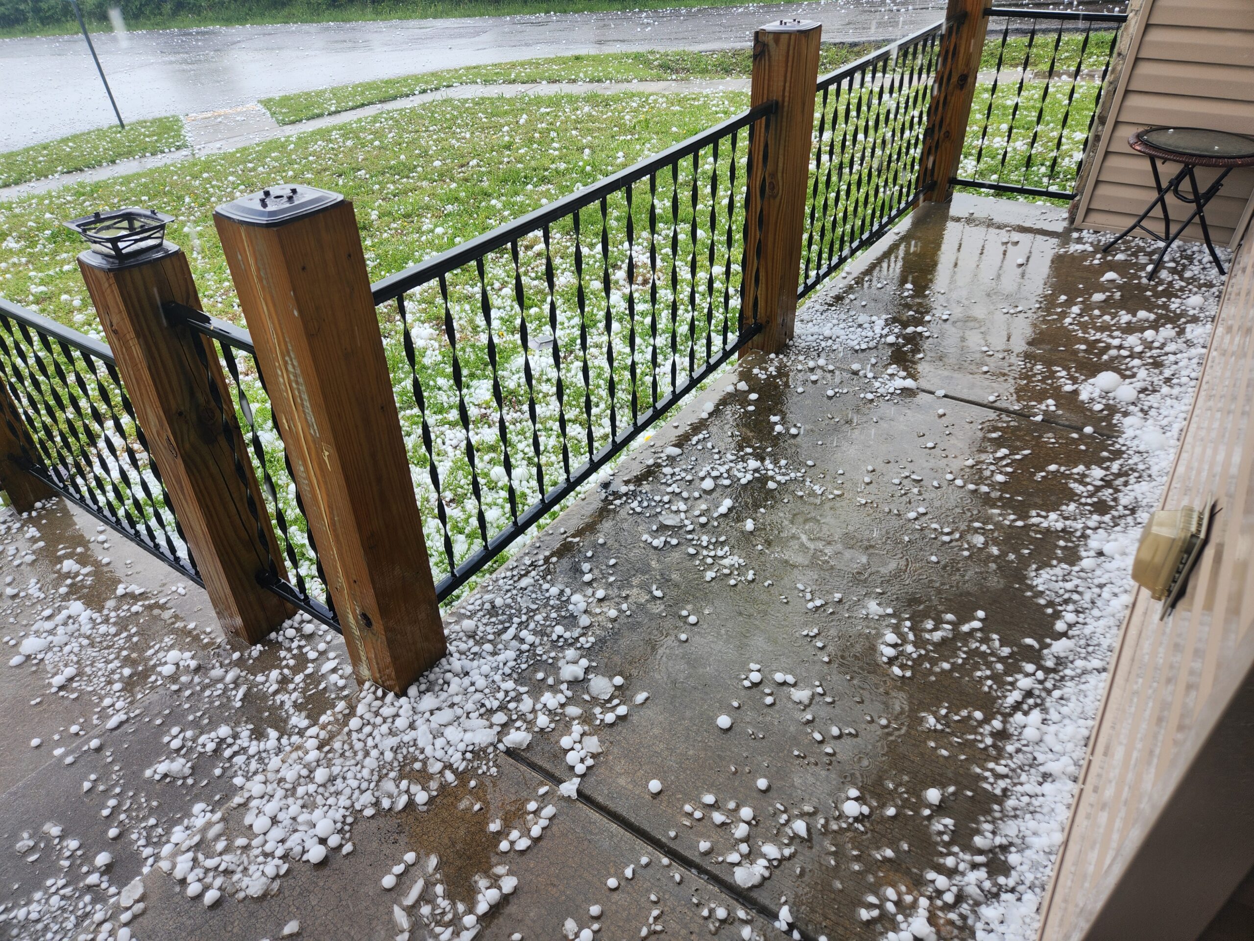 Hail on the Porch – 2026 Springfield, Missouri Hailstorm